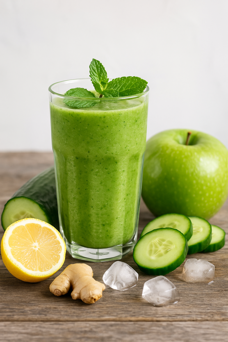 Zeleni Poljubac Leta: Detox Smuti za Telo i Dušu