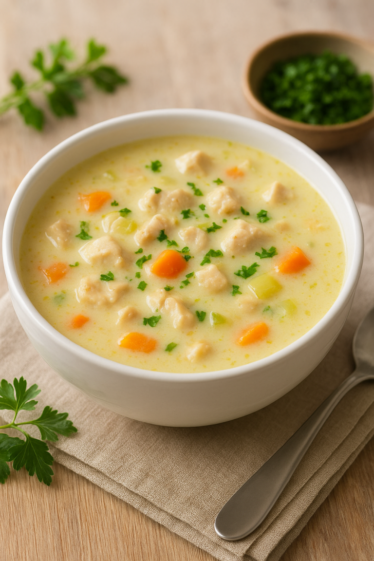 Bela Čorba Na Starinski Način — Ukus Detinjstva U Zdravijem Izdanju