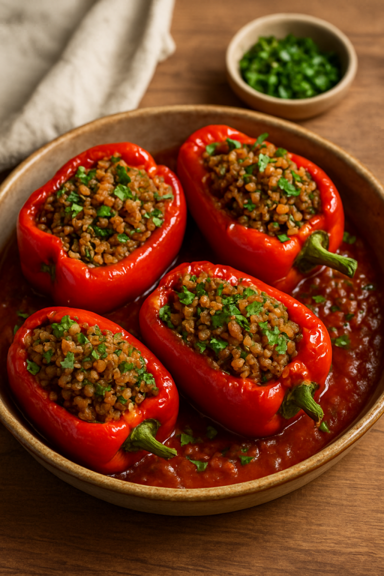 Čista Balkanska Uteha: Punjene Paprike sa Heljdom
