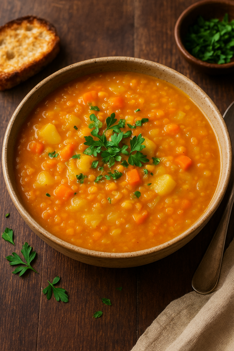 Starinska Čorba od Crvenog Sočiva: Zaboravljeni Zdravi Klasik Koji Hrani Dušu