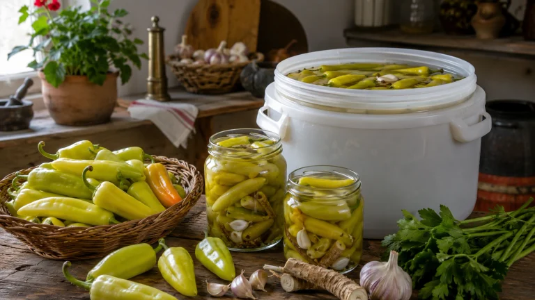 Paprika Turšija u Buretu: Detaljan Recept za Hrskavu Papriku i Pravilno Pripremljenu Zimnicu